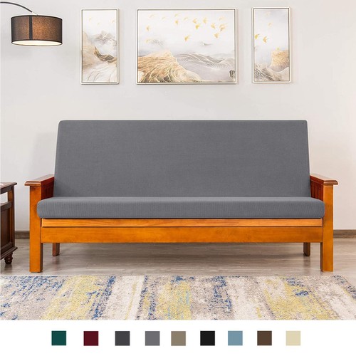 Jacquard armless futon cover - futon,