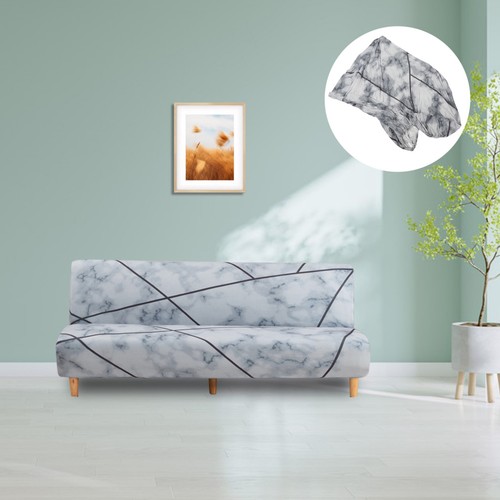 Fitted sofa bed - fitted, armless