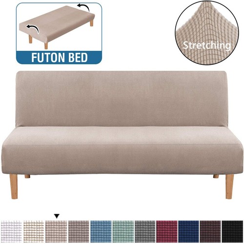 Stretch armless sofa bed cover - stretch,
