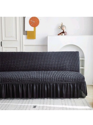 Elastic armless sofa bed cover - elastic,
