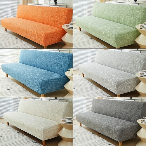 Jacquard armless sofa - armless,
