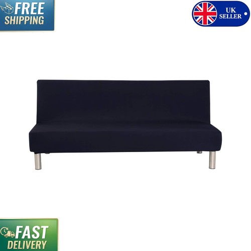 Elegant black stretch sofa bed - stretch,