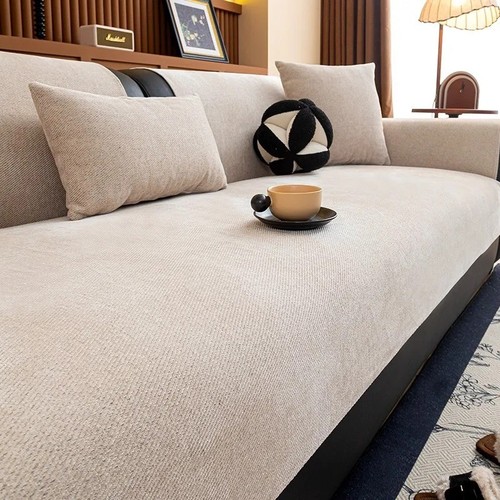 Chenille twill sofa cover - sofa, –