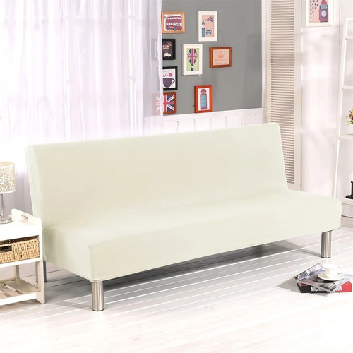 Solid colour armless sofa bed - solid,
