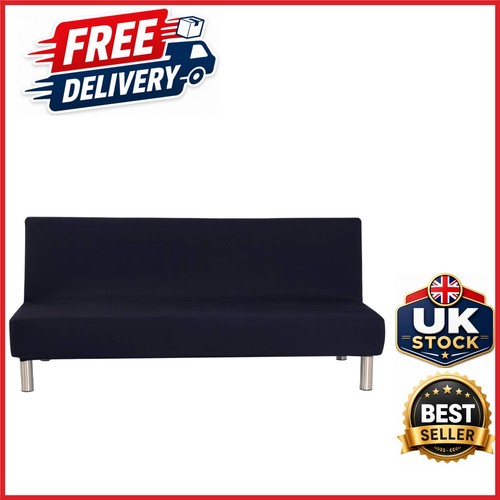 Solid colour armless sofa - colour, bed